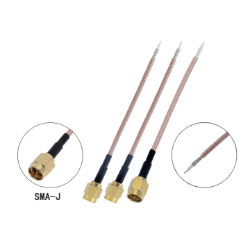 RG316 Adaptör Jumper Besleyici Kablosu-SMA-MALE Tek Uzatma Anten Konnektörü (5-60cm)