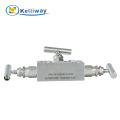 Direct Sales: Innovative Three-Valve Group Stainless Steel Integrated Pressure Gauge Plate Valve Support Structure Stopper
