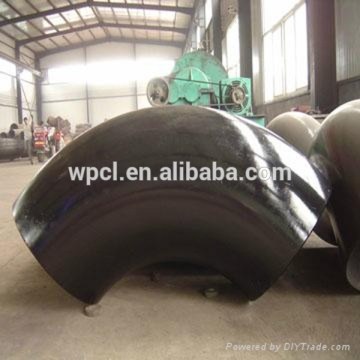 carton steel long radius 90 degree large tube bend API5L X52