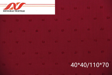 Rose red embroidered cloth 40*40/110*70 57/58‘’ 118gsm