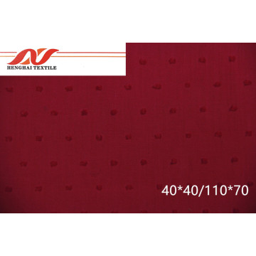 Rose red embroidered cloth 40*40/110*70 57/58‘’ 118gsm