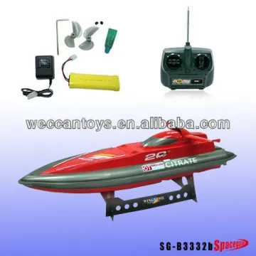 cost-effective full fun rc plastic battery operated toy boat