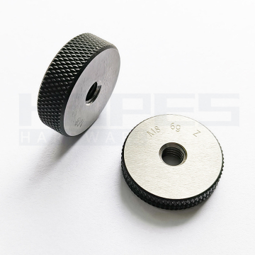Metric 6g Thread Ring Gauge M0.8-M18 for Screw Bolt Inspection (Coarse & Fine Pitch, ISO DIN GB)