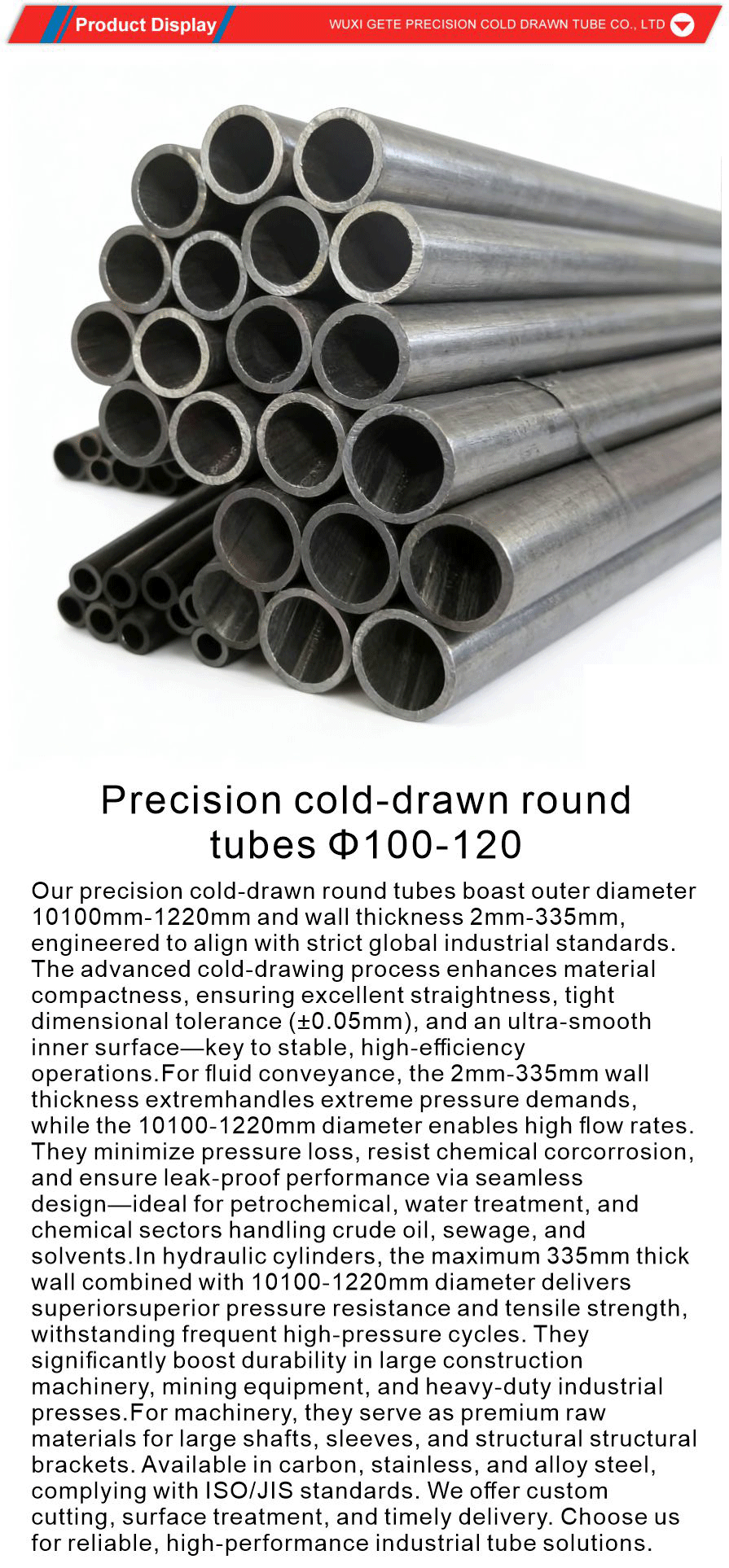 Thin Wall Precision Steel Pipes