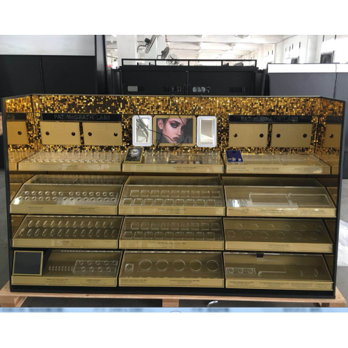 Fashion Luxury Make-up Display Skincare Display Fixtures