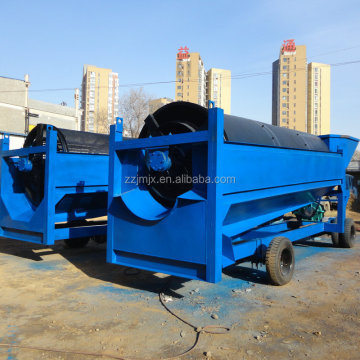 Mini Gold Trommel Wash Plant: Small Scale Gold Mining Machine with Waste Sorting and Sand Washing