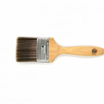 Polyester wood handle paint brush