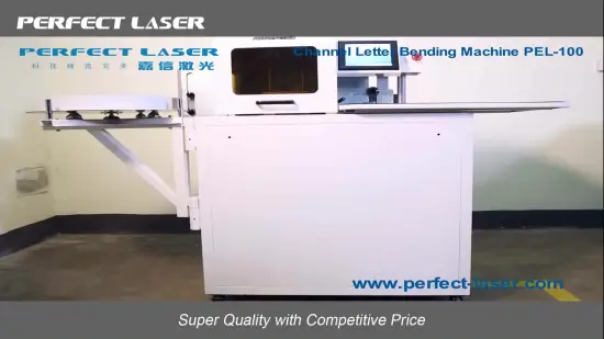 Automatic CNC Plate Stainless steel Aluminum metal channel letter bending machine