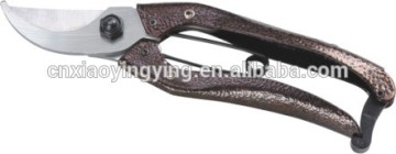 Copper plating handle pruning scissor/prune saw