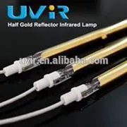 single tube Halogen reflector infrared heater 415v 3300w