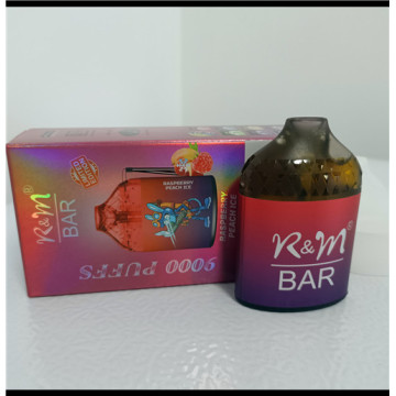 R &amp; M Bar Hit 9k 퍼프 일회용 vape 키트