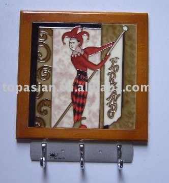 ceramic tiles with metal frame