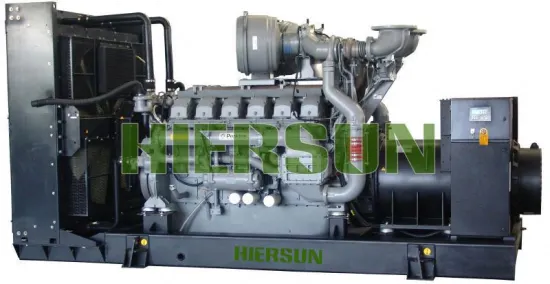 50HZ 380V Emergency generators With cummins Perkins Volve MTU