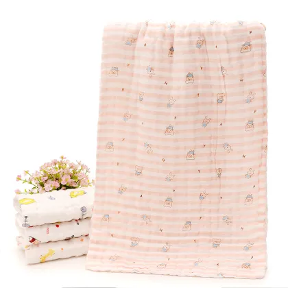 Six Layer Cotton Gauze Bath Towel