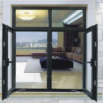 Aluminum Casement Window with Security Screen