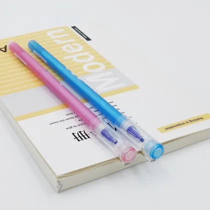 Erasable Gel Pen with Custom Logo - 0.5mm Refillable Plastic Erasable Pen