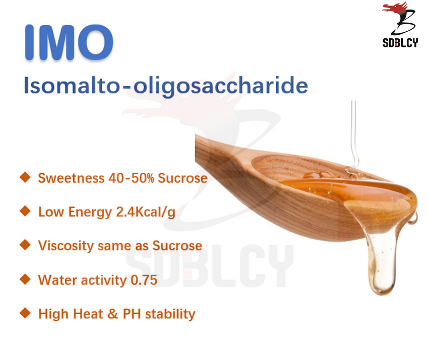 Tapioca orgánico isomaltooligosacárido IMO 900 jarabe