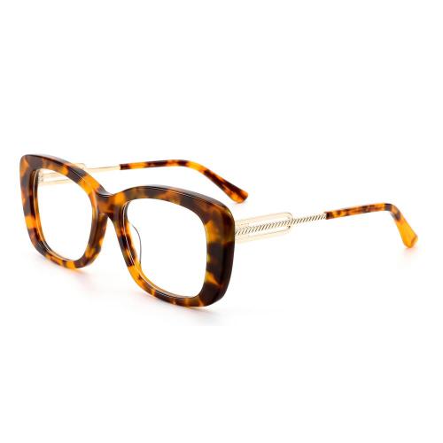 Bold Square Solid Acetate Optical & Sunglass Frames