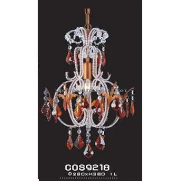 Classical crystal painted chandelier lighting for villa (cos9218)
