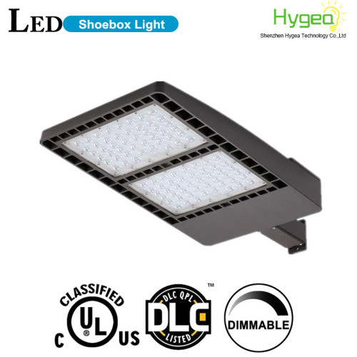 150w led shoebox light with motion sensor