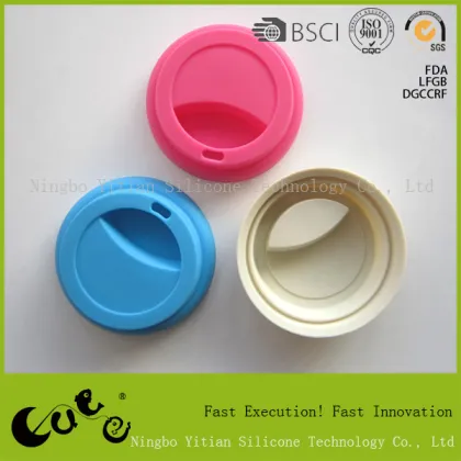 High quality silicone starbucks mug lid