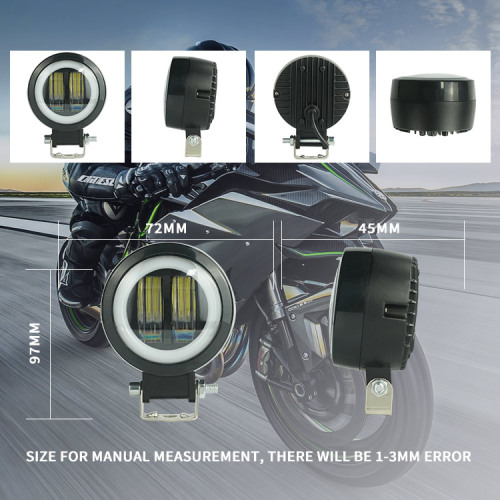 Waterproof Led Fog Light For Motorcycle Trucks