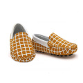 Penny Loafers Kids Leather Printed Kids Loafer Shoes Factory