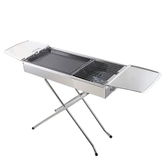 Bestselling Portable Stainless Steel Charcoal BBQ Grills for Outdoor Camping