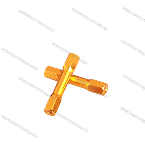 Customized aluminum anodized sign M3 step standoff