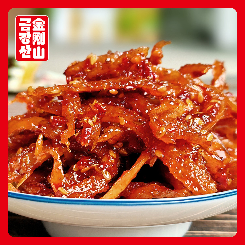 Spicy shredded dried beancurd