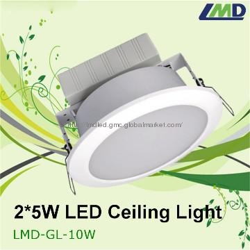 10W 3000K/5000K led ceiling light with CE RoHS