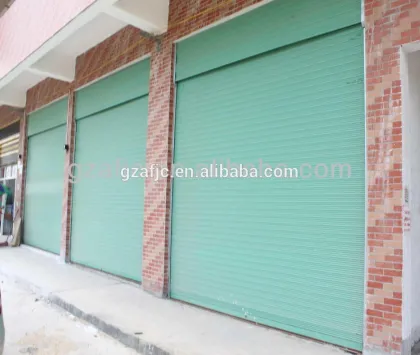 Guangzhou Iron roller shutters, automatic roller shutter, electric roller doors, aluminium roller shutter door