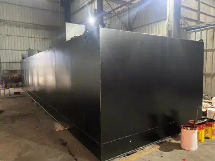 buried waste water treatment equipment