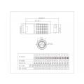 Type de soudure de connecteur masculin auto-verrouillable M15