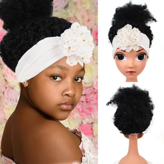 Kids Girls' Human-Feeling Hair Wigs: Soft, Breathable, and Perfect for Youngsters