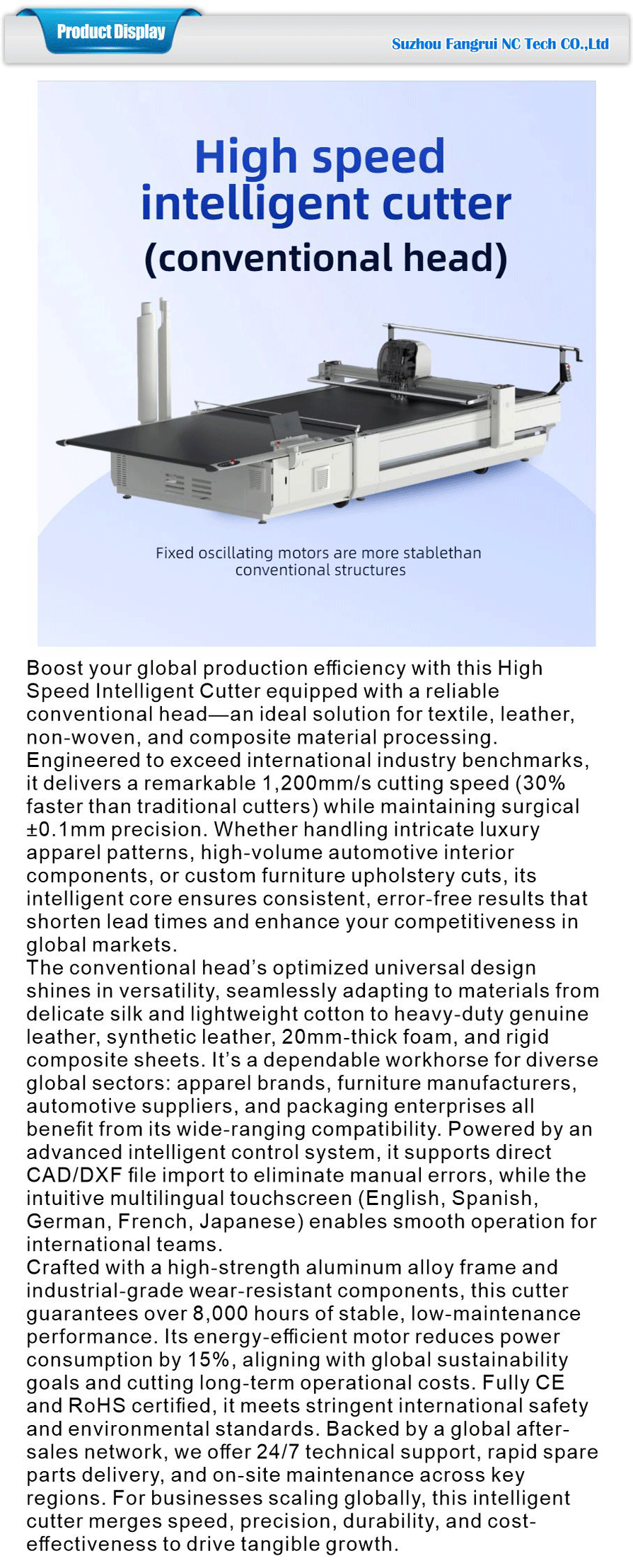 High-speed Cutting Machine -xiangqing1-FR011