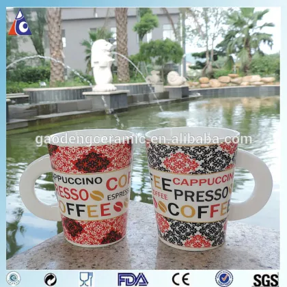 Italian coffee brand gift promotional cugs