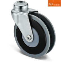 Rollerblade swivel Flat Caster Wheels PU Wheel Caster