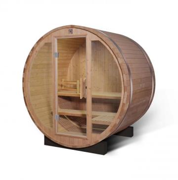 Outdoor Barrel Sauna Wood Steam Sauna Room