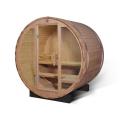 Outdoor Barrel Sauna Wood Steam Sauna Room