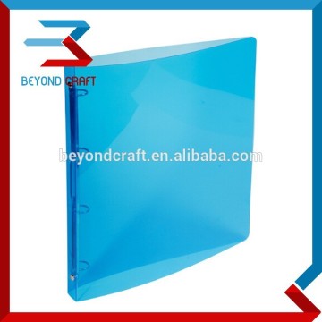 A4 A5 PP clear poly ring binder folder 3 rings 4 rings