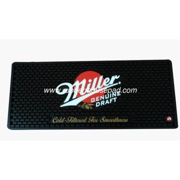 Washable Soft Pvc Bar Runner Mat With Custom Logo 60x10cm