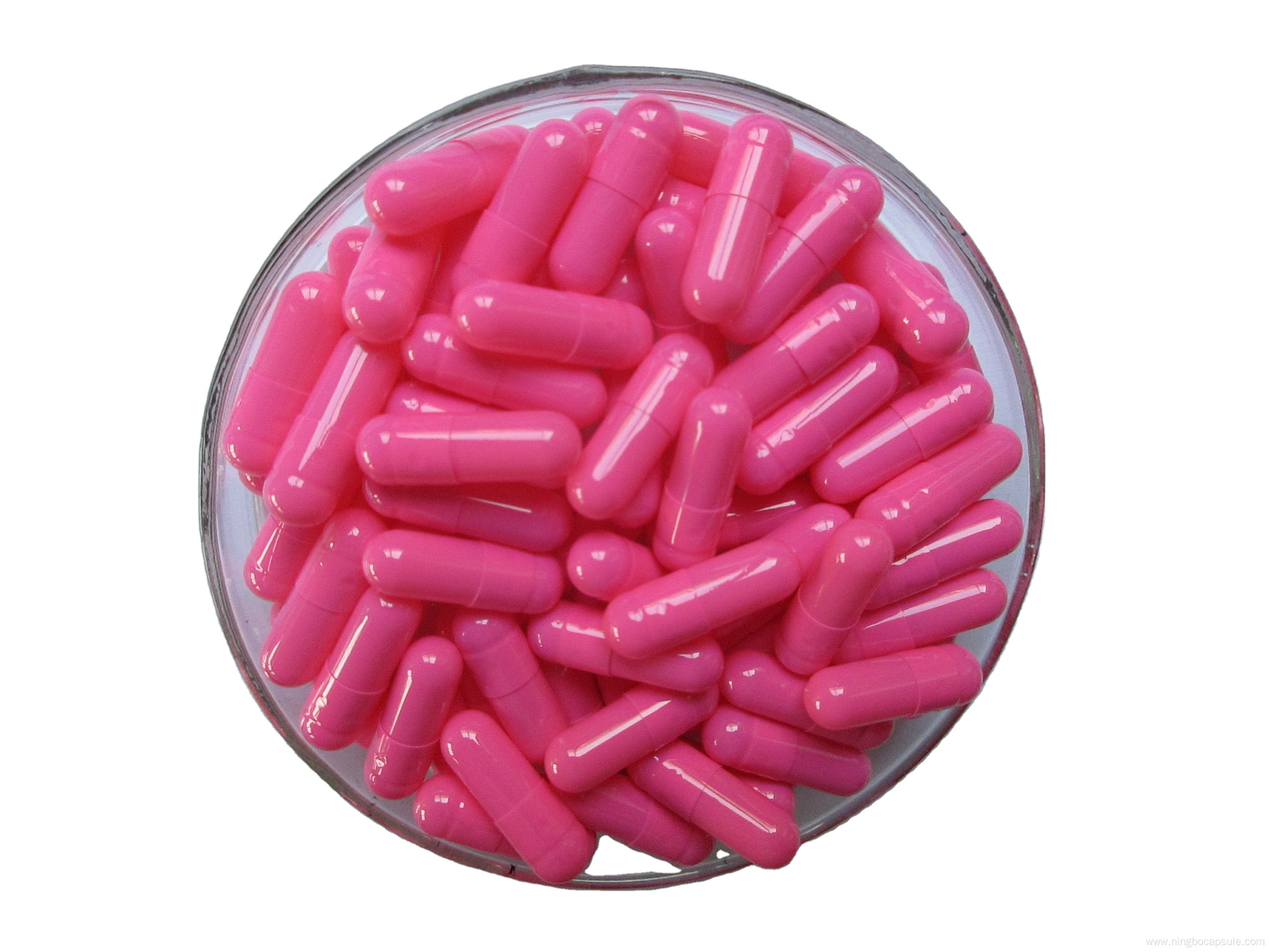 Colorful Medical Packing Material Empty Gelatin Capsule