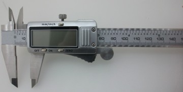 Digital Caliper 162-362 with Metal Casing