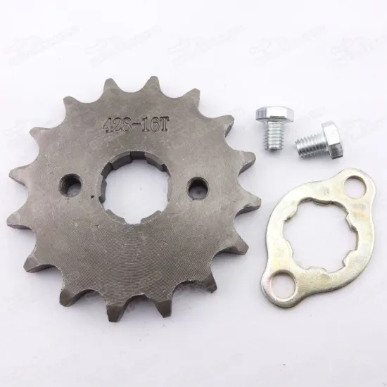 428 16 Tooth 20mm ID Front Sprocket For Lifan YX  Zongshen Engine Pit Bikes