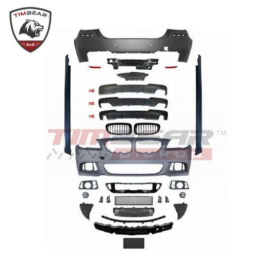 M-Tech M4/M5 Style PP Body Kit Fender Hood Side Skirt for BMW 5 Series F10/F18 2011-2017