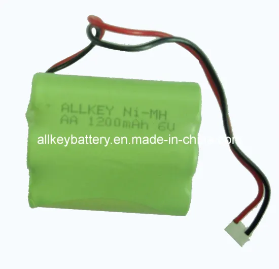 4.8V AA Rechargable NiMH Battery Pack for Electronic Tools