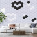 Großhandel Hexagon Polyester Akustik Filzspinplatte