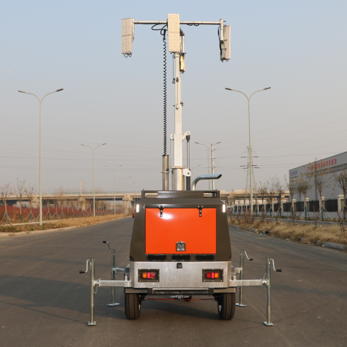 Kubota Light Tower Generator Hydraulic telescopic mast mobile light tower Factory