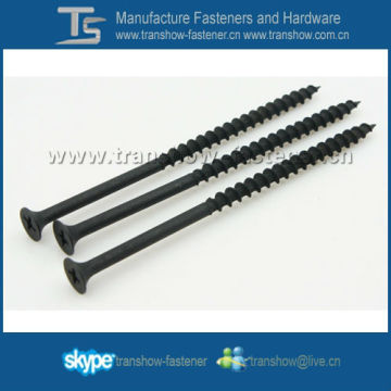 C1022 Steel Hardend Pilliips Bugle Head Black Zinc 4.8mm Drywall Screws
